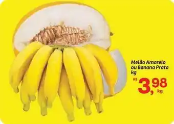 Fort Atacadista Prata - melao amarelo ou banana oferta