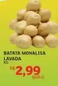 Assaí Atacadista Monalisa - batata monalisa lavada oferta