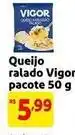 Mercado Extra Vigor - queijo ralado oferta
