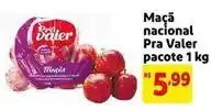 Mercado Extra Pra valer - maçã nacional pacote oferta