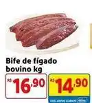 Mercado Extra Bovino - bife de fígado bovino oferta