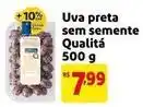 Mercado Extra Sem semente - uva preta sem semmente qualità oferta
