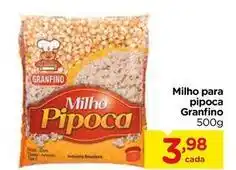 Carrefour Granfino - milho para pipoca oferta