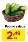 Carrefour Pepino salada oferta