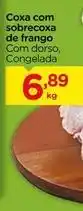 Carrefour De - coxa com sobrecoxa de frango oferta