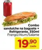 Carrefour Combo sanduíche na baguete + refrigerante oferta