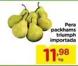 Carrefour Pera packhams triumph importada oferta