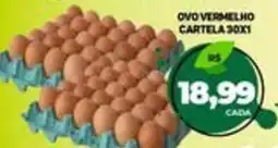 Supermercados ABC Rs - ovo vermelho cartela oferta