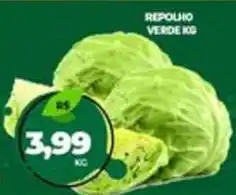 Supermercados ABC Rs - repolho verde oferta