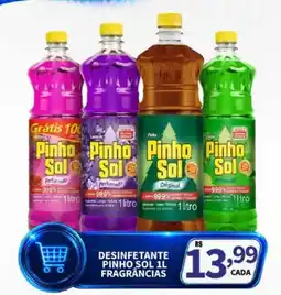 Supermercados ABC Pinho sol - desinfetante oferta