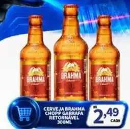 Supermercados ABC Brahma - cerveja chopp garrafa retornavel oferta