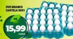 Supermercados ABC Ovo branco cartela oferta