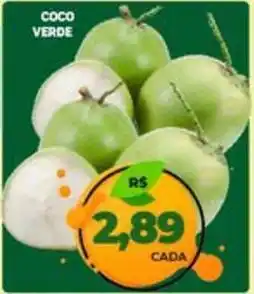 Supermercados ABC Rs - coco verde oferta