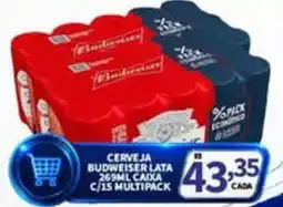 Supermercados ABC Budweiser - cerveja oferta