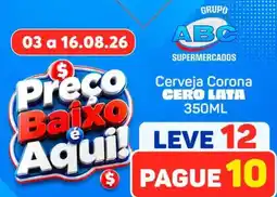 Supermercados ABC Abc - cerveja corona oferta