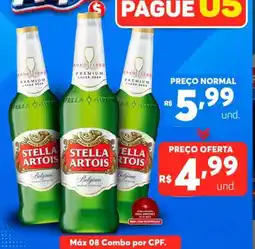 Supermercados ABC Stella artois - máscara oferta