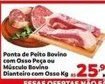 Max Atacadista Bovino - ponta de peito bovino com osso peça ou músculo bovino dianteiro com osso oferta