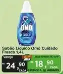 Max Atacadista Omo - sabão líquido cuidado frasco oferta