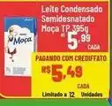Max Atacadista Moça - leite condensado semidesnatado oferta