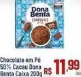 Max Atacadista Dona benta - chocolate em pó 50% cacau oferta