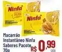 Max Atacadista Ninfa - macarrão instantâneo oferta