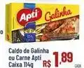 Max Atacadista Apti - caldo de galinha ou carne oferta