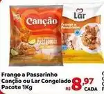 Max Atacadista Lar - frango a passarinho canção ou congelado oferta