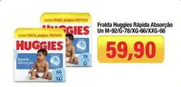 Spani Atacadista Huggies - fralda râmida absorção oferta