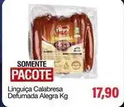 Spani Atacadista Alegra - linguiça calabresa defumada oferta