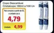 Spani Atacadista Cristalcopo - copo descartável oferta
