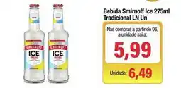 Spani Atacadista Smirnoff - bebida ice 275ml tradicional oferta