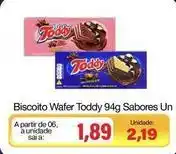 Spani Atacadista Toddy - biscoito wafer oferta