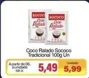 Spani Atacadista Sococo - coco ralado tradicional 100g un oferta