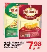 Fort Atacadista President - queijo mussarela/ prato fatiado oferta