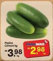 Fort Atacadista Mais - pepino comum oferta