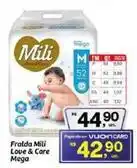 Fort Atacadista Mili - fralda love & care mega oferta