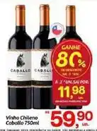 Fort Atacadista Caballo de oro - vinho chileno oferta