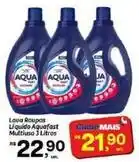 Fort Atacadista Aquafast - lava roupas líquido oferta