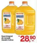 Fort Atacadista Xandó - suco integral de laranja xando 3 litros oferta