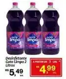 Fort Atacadista Gota - desinfetante gota limpa 2 litros oferta