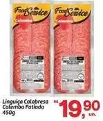 Fort Atacadista Rs - linguiça calabresa calemba fatiada oferta