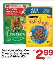 Fort Atacadista Friskies - sache para caes dog chow ou sache para gatos oferta