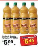 Fort Atacadista Konsumo - mostarda amarela oferta