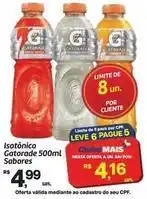 Fort Atacadista Gatorade - isotônico oferta