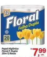 Fort Atacadista Floral - papel higiênico oferta