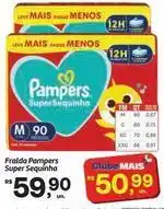 Fort Atacadista Pampers - fralda super sequinha oferta