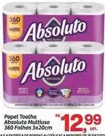 Fort Atacadista Absoluto - papel toalha oferta