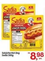 Fort Atacadista Sadia - salsicha hot dog oferta
