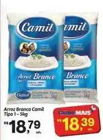 Fort Atacadista Camil - arroz branco tipo 1 oferta