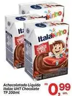 Fort Atacadista Italac - achocolatado líquido chocolate oferta